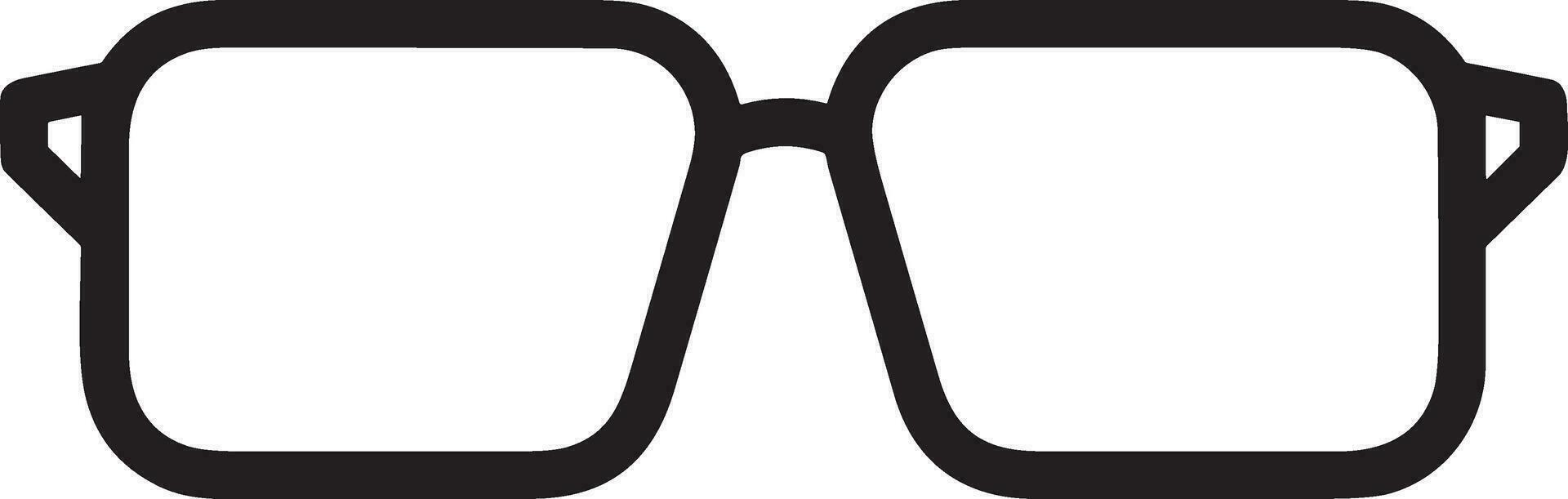 Brille optisch Symbol Symbol Bild Vektor. Illustration von Sonnenbrille Schutz Sehvermögen Grafik Design Bild vektor