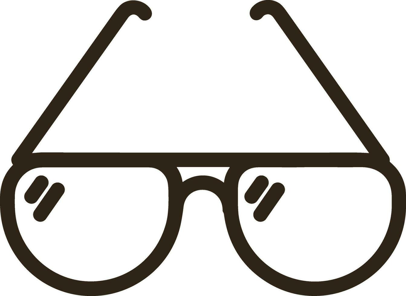 Brille optisch Symbol Symbol Bild Vektor. Illustration von Sonnenbrille Schutz Sehvermögen Grafik Design Bild vektor