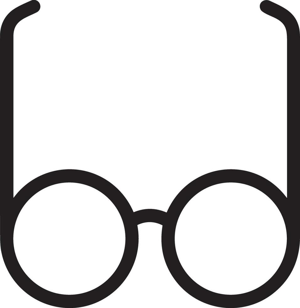 Brille optisch Symbol Symbol Bild Vektor. Illustration von Sonnenbrille Schutz Sehvermögen Grafik Design Bild vektor