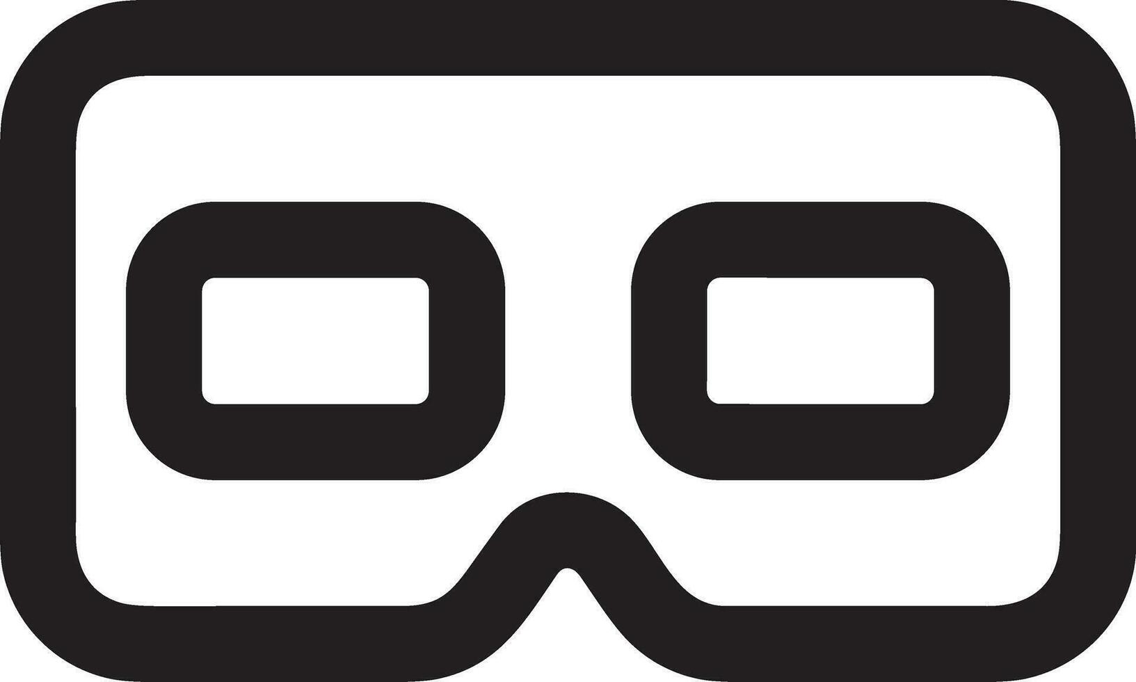 Brille optisch Symbol Symbol Bild Vektor. Illustration von Sonnenbrille Schutz Sehvermögen Grafik Design Bild vektor