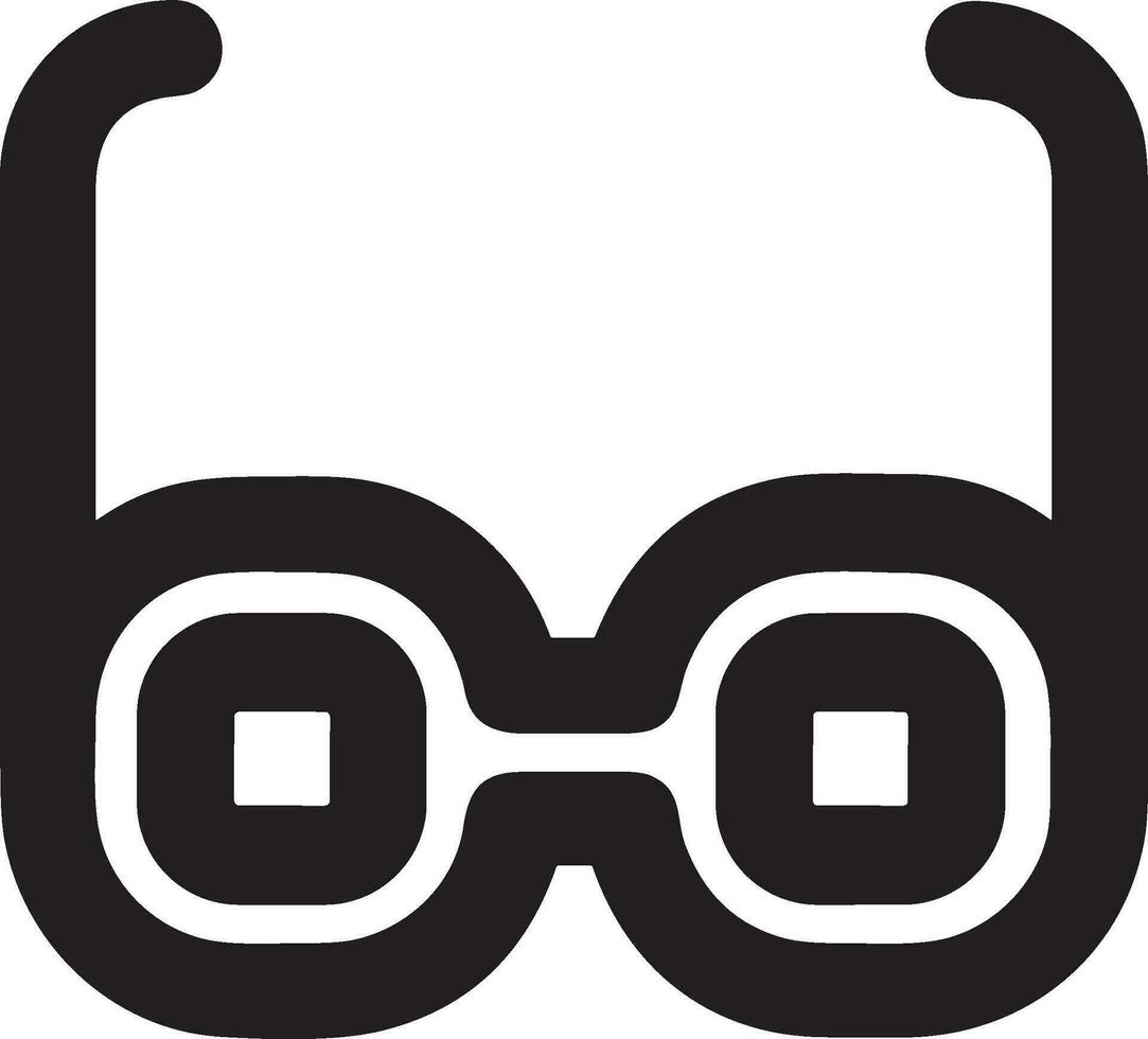 Brille optisch Symbol Symbol Bild Vektor. Illustration von Sonnenbrille Schutz Sehvermögen Grafik Design Bild vektor