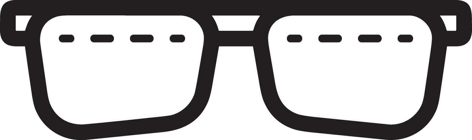 Brille optisch Symbol Symbol Bild Vektor. Illustration von Sonnenbrille Schutz Sehvermögen Grafik Design Bild vektor