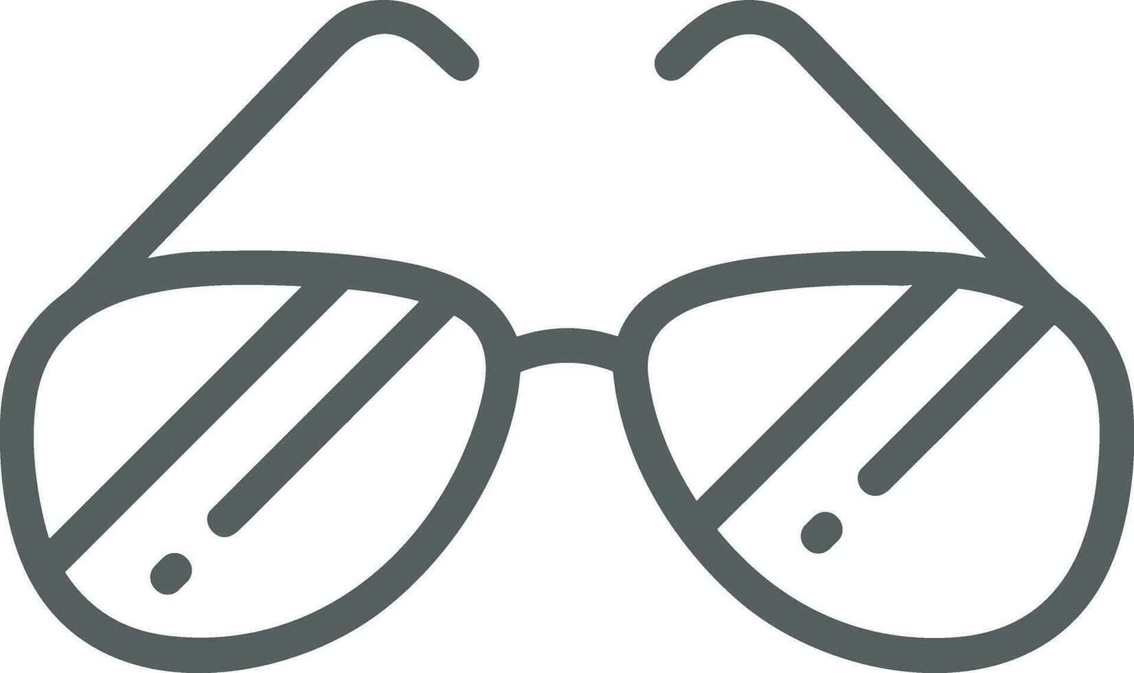 Brille optisch Symbol Symbol Bild Vektor. Illustration von Sonnenbrille Schutz Sehvermögen Grafik Design Bild vektor