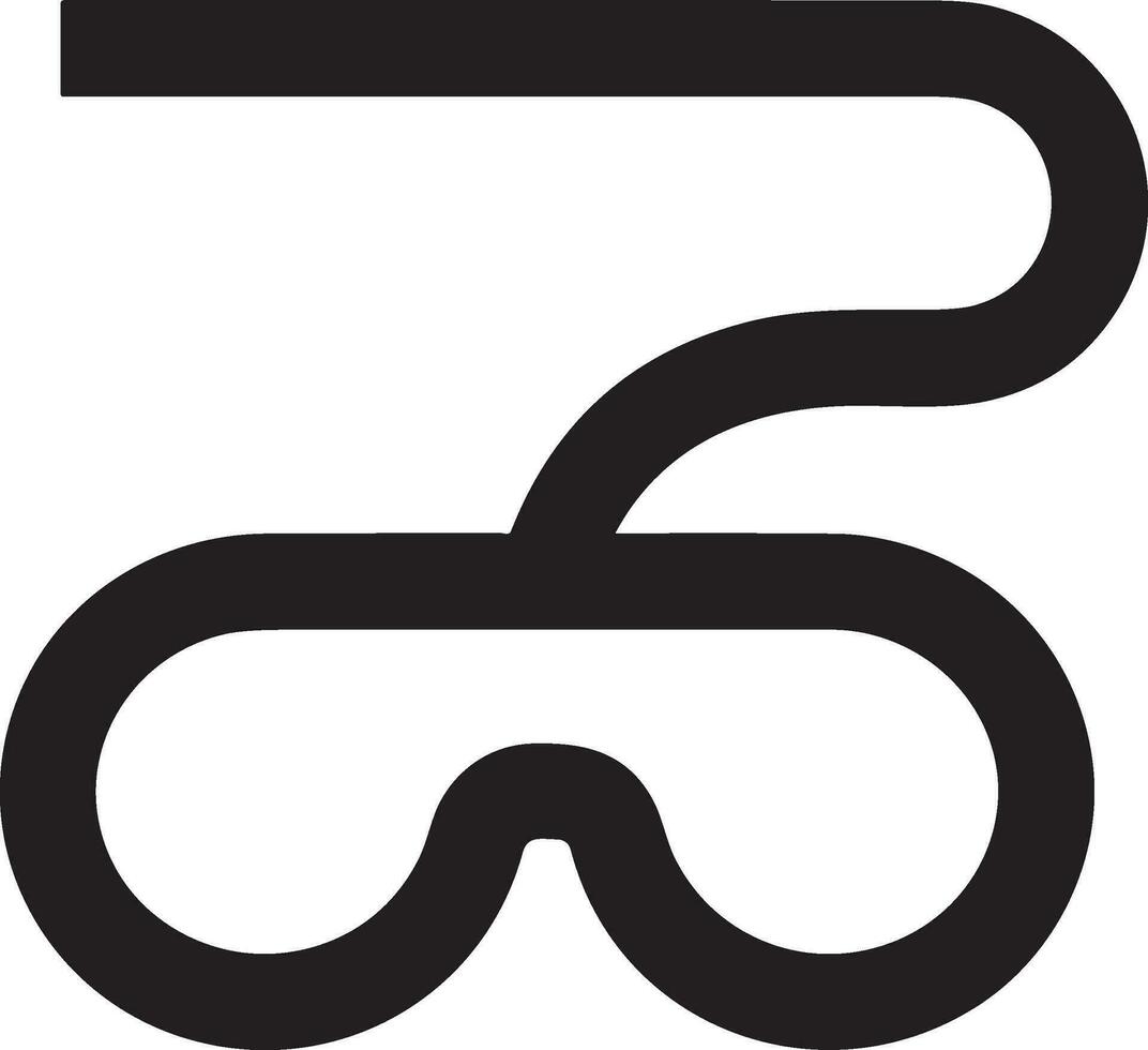 Brille optisch Symbol Symbol Bild Vektor. Illustration von Sonnenbrille Schutz Sehvermögen Grafik Design Bild vektor