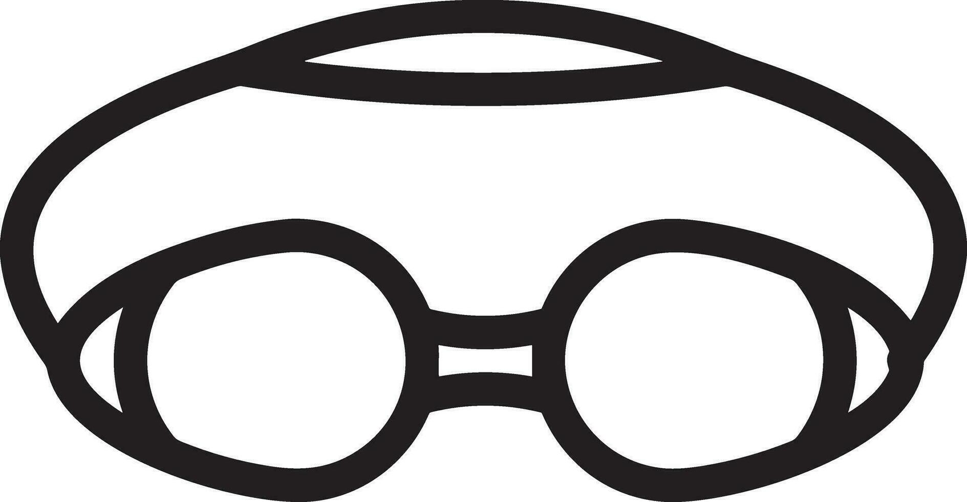 Brille optisch Symbol Symbol Bild Vektor. Illustration von Sonnenbrille Schutz Sehvermögen Grafik Design Bild vektor