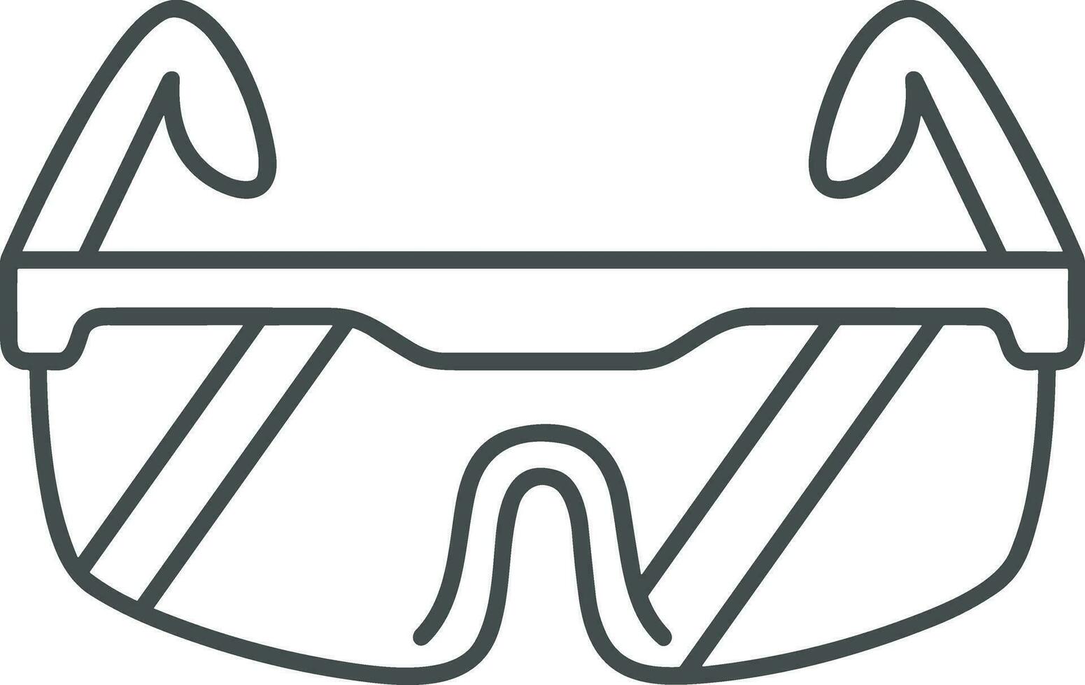 Brille optisch Symbol Symbol Bild Vektor. Illustration von Sonnenbrille Schutz Sehvermögen Grafik Design Bild vektor