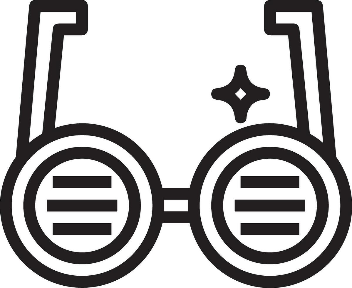 Brille optisch Symbol Symbol Bild Vektor. Illustration von Sonnenbrille Schutz Sehvermögen Grafik Design Bild vektor