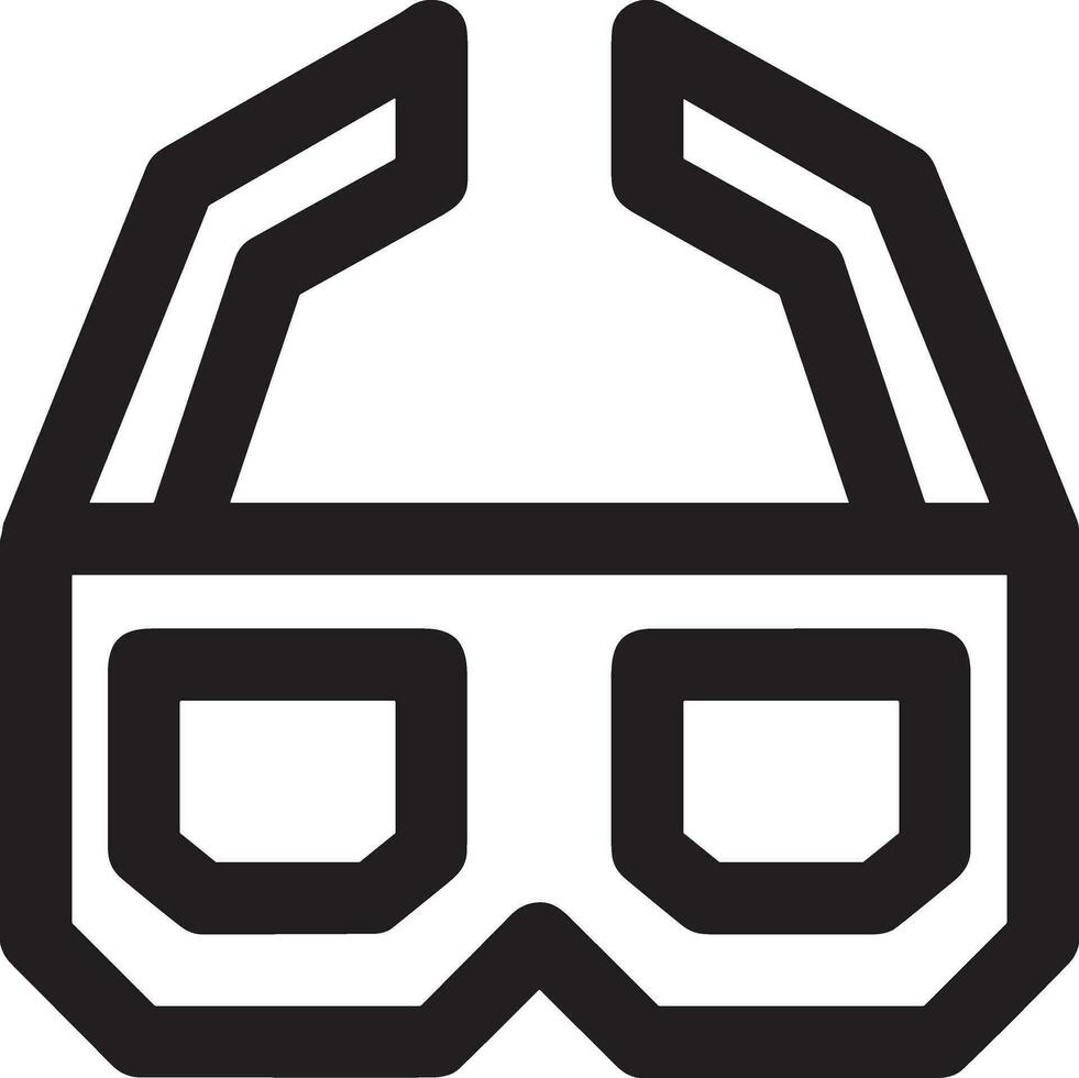 Brille optisch Symbol Symbol Bild Vektor. Illustration von Sonnenbrille Schutz Sehvermögen Grafik Design Bild vektor