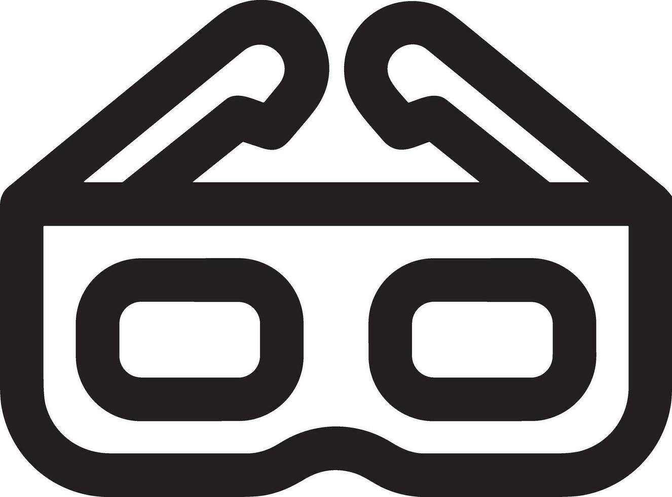 Brille optisch Symbol Symbol Bild Vektor. Illustration von Sonnenbrille Schutz Sehvermögen Grafik Design Bild vektor