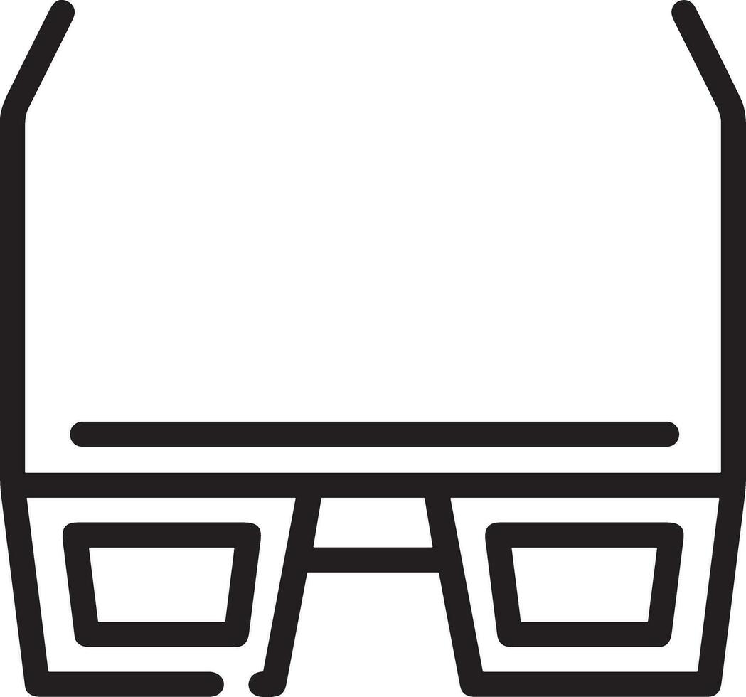 Brille optisch Symbol Symbol Bild Vektor. Illustration von Sonnenbrille Schutz Sehvermögen Grafik Design Bild vektor