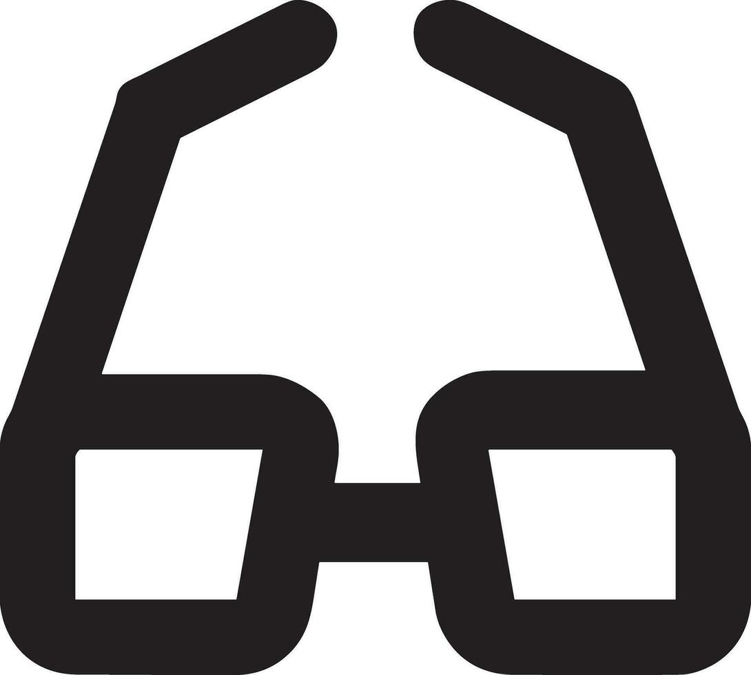 Brille optisch Symbol Symbol Bild Vektor. Illustration von Sonnenbrille Schutz Sehvermögen Grafik Design Bild vektor