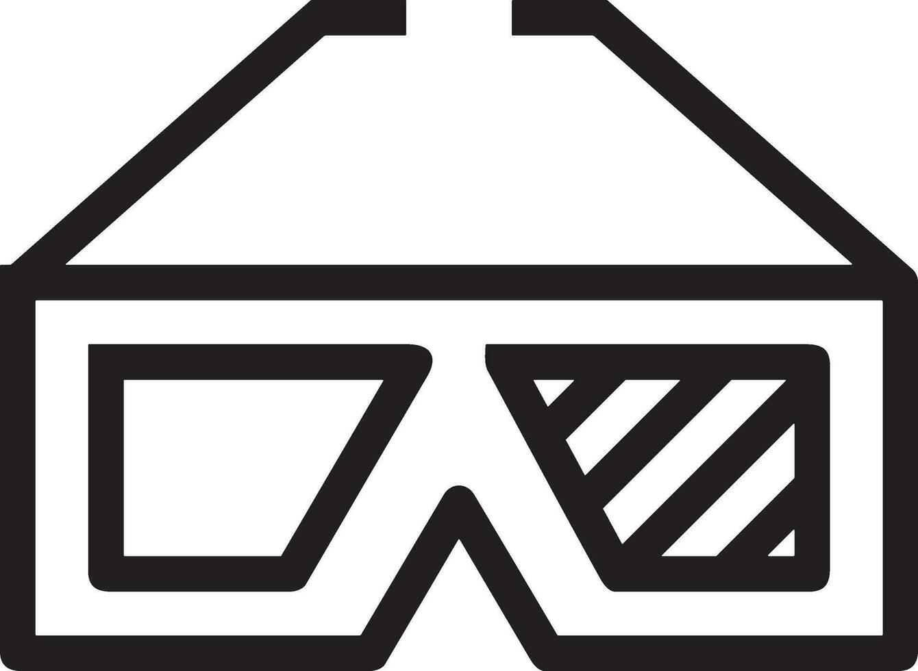 Brille optisch Symbol Symbol Bild Vektor. Illustration von Sonnenbrille Schutz Sehvermögen Grafik Design Bild vektor