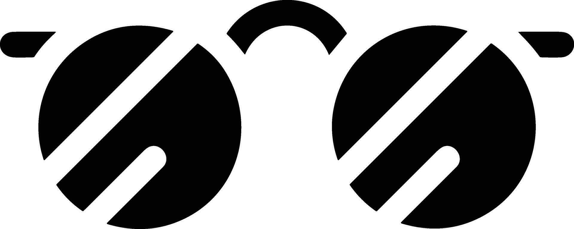 Brille optisch Symbol Symbol Bild Vektor. Illustration von Sonnenbrille Schutz Sehvermögen Grafik Design Bild vektor