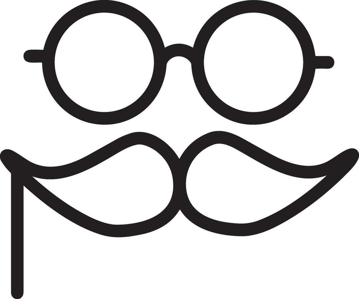 Brille optisch Symbol Symbol Bild Vektor. Illustration von Sonnenbrille Schutz Sehvermögen Grafik Design Bild vektor