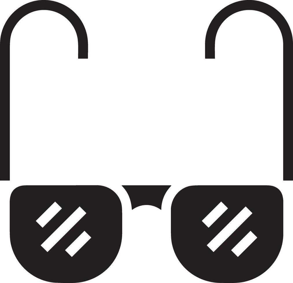 Brille optisch Symbol Symbol Bild Vektor. Illustration von Sonnenbrille Schutz Sehvermögen Grafik Design Bild vektor