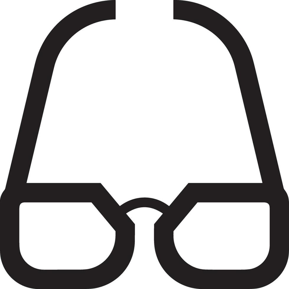 Brille optisch Symbol Symbol Bild Vektor. Illustration von Sonnenbrille Schutz Sehvermögen Grafik Design Bild vektor