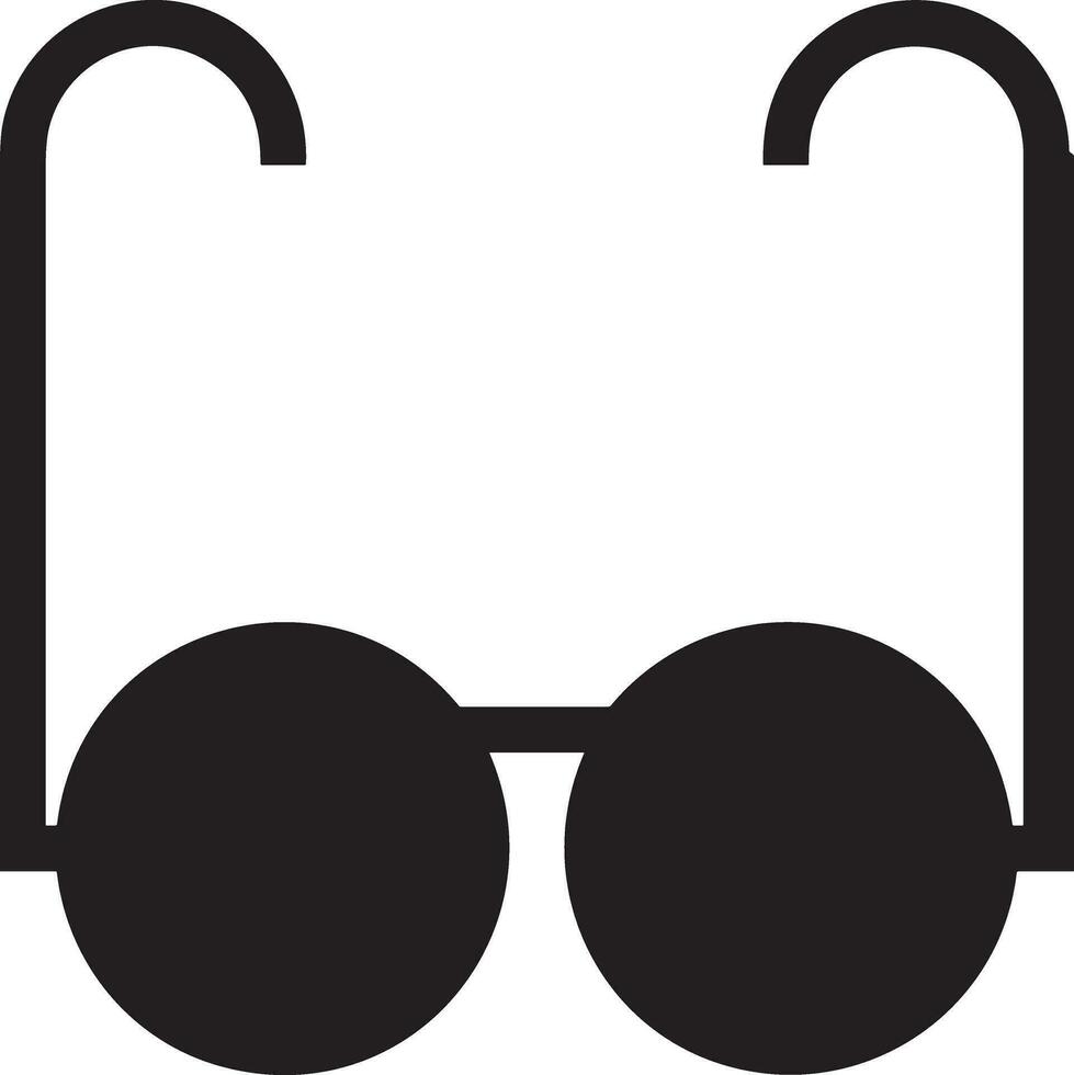 Brille optisch Symbol Symbol Bild Vektor. Illustration von Sonnenbrille Schutz Sehvermögen Grafik Design Bild vektor