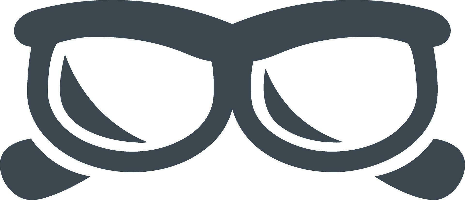 Brille optisch Symbol Symbol Bild Vektor. Illustration von Sonnenbrille Schutz Sehvermögen Grafik Design Bild vektor