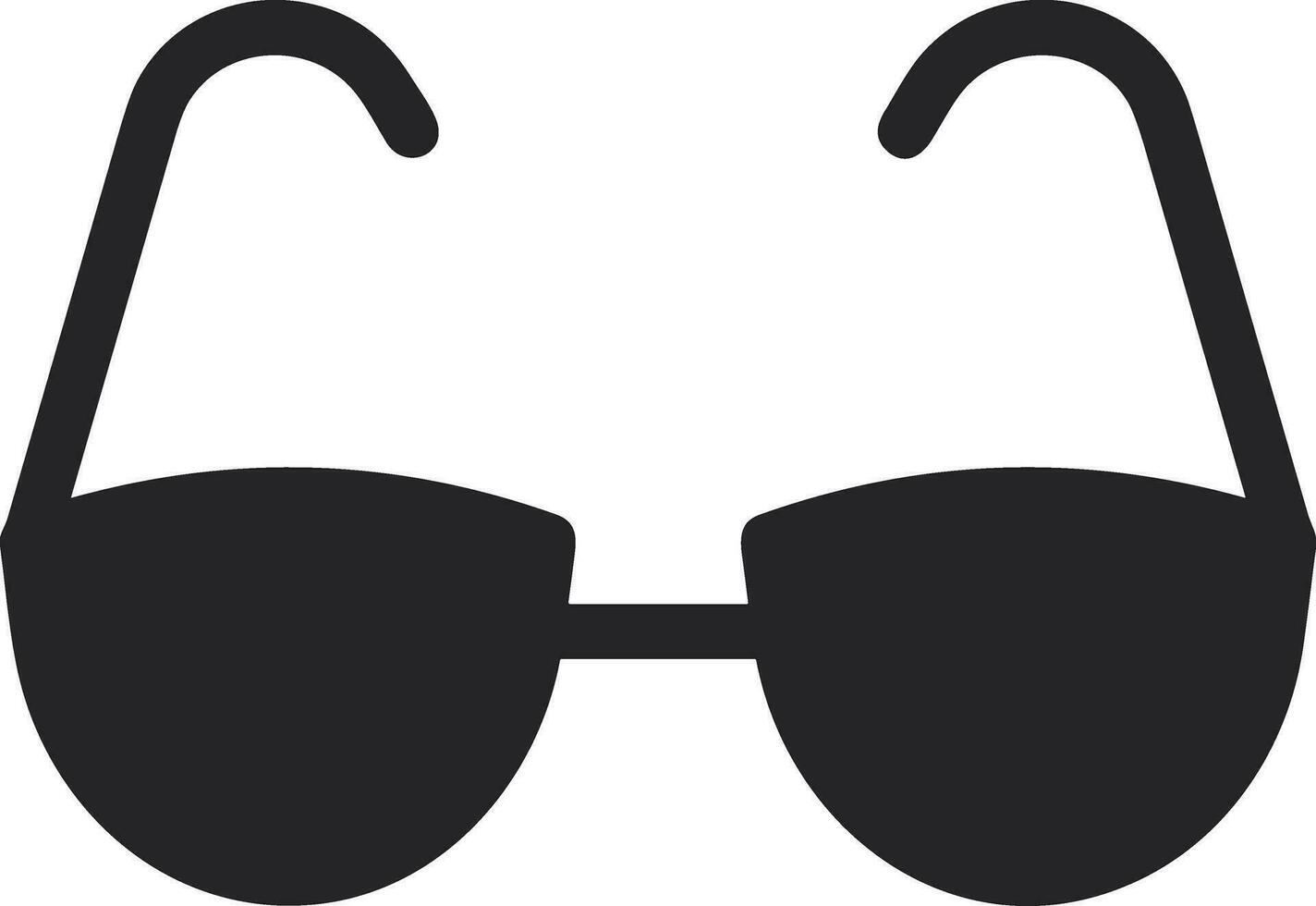 Brille optisch Symbol Symbol Bild Vektor. Illustration von Sonnenbrille Schutz Sehvermögen Grafik Design Bild vektor