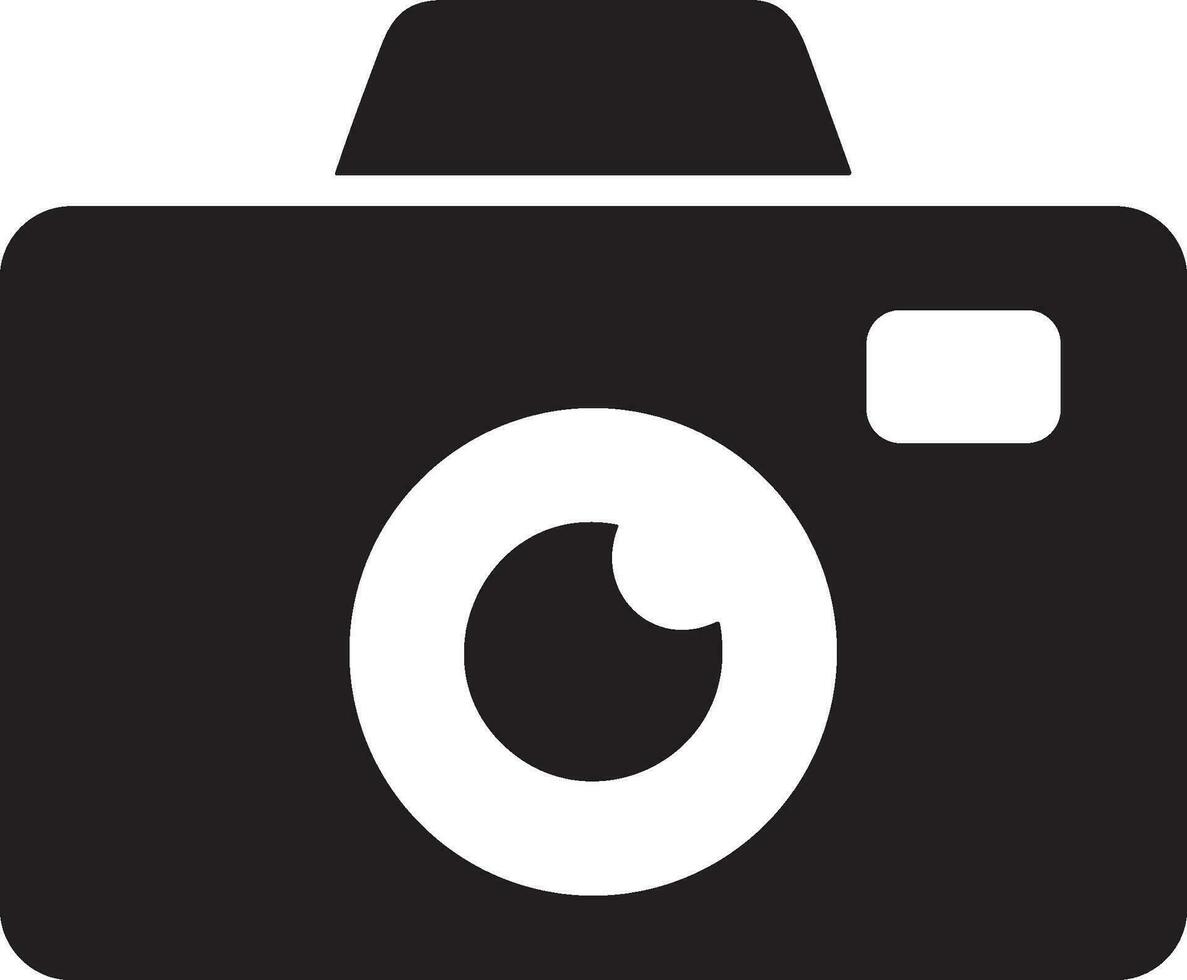 kamera fotografi ikon symbol vektor bild. illustration av multimedia fotografisk lins grafisk design bild