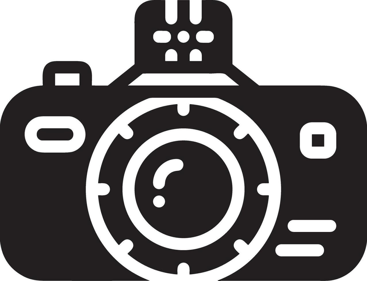 Kamera Fotografie Symbol Symbol Vektor Bild. Illustration von Multimedia fotografisch Linse Grafik Design Bild