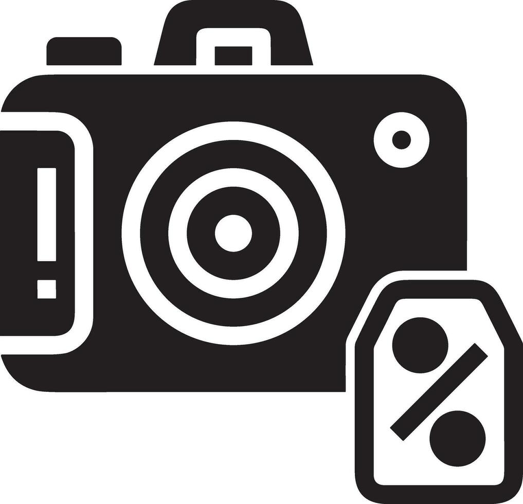 kamera fotografi ikon symbol vektor bild. illustration av multimedia fotografisk lins grafisk design bild