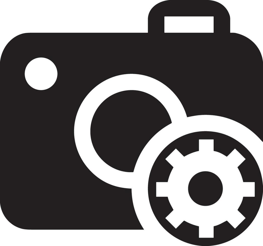 Kamera Fotografie Symbol Symbol Vektor Bild. Illustration von Multimedia fotografisch Linse Grafik Design Bild