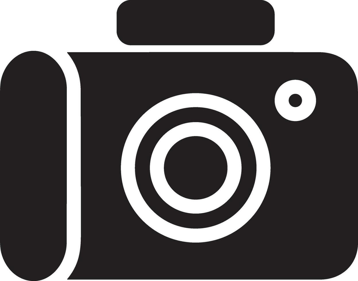 kamera fotografi ikon symbol vektor bild. illustration av multimedia fotografisk lins grafisk design bild