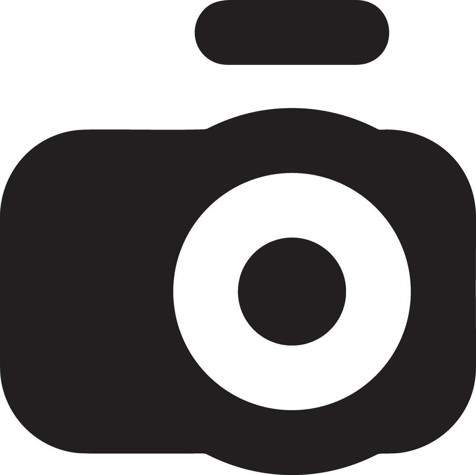 kamera fotografi ikon symbol vektor bild. illustration av multimedia fotografisk lins grafisk design bild