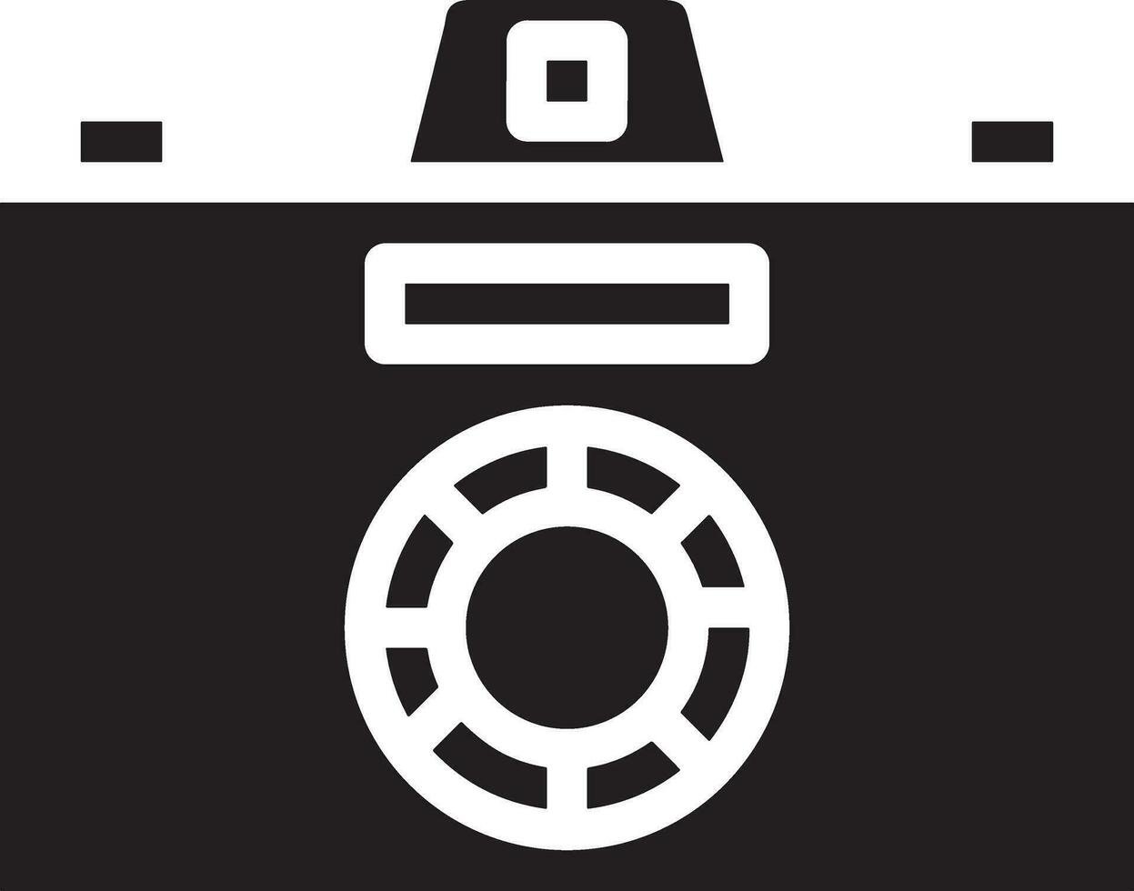 Kamera Fotografie Symbol Symbol Vektor Bild. Illustration von Multimedia fotografisch Linse Grafik Design Bild