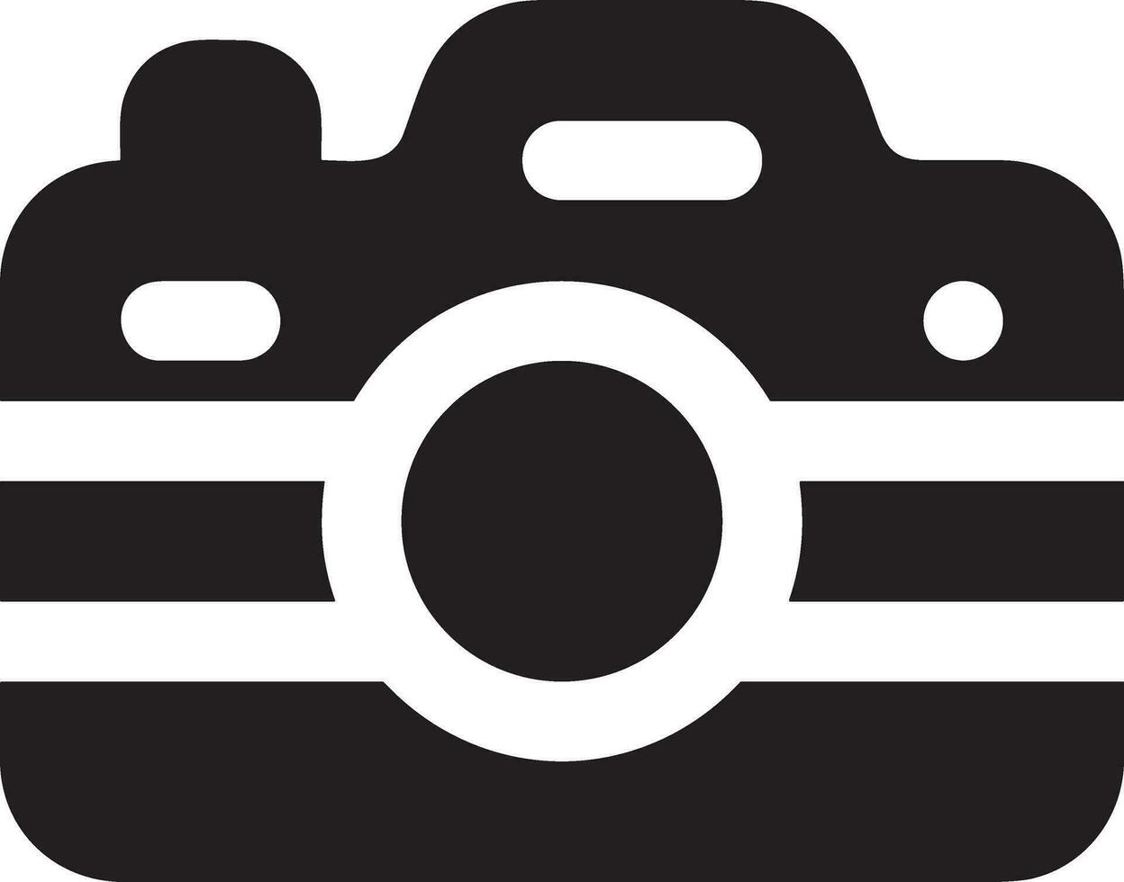 kamera fotografi ikon symbol vektor bild. illustration av multimedia fotografisk lins grafisk design bild