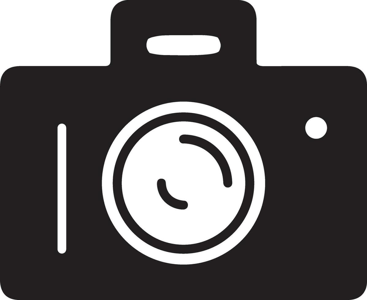 kamera fotografi ikon symbol vektor bild. illustration av multimedia fotografisk lins grafisk design bild