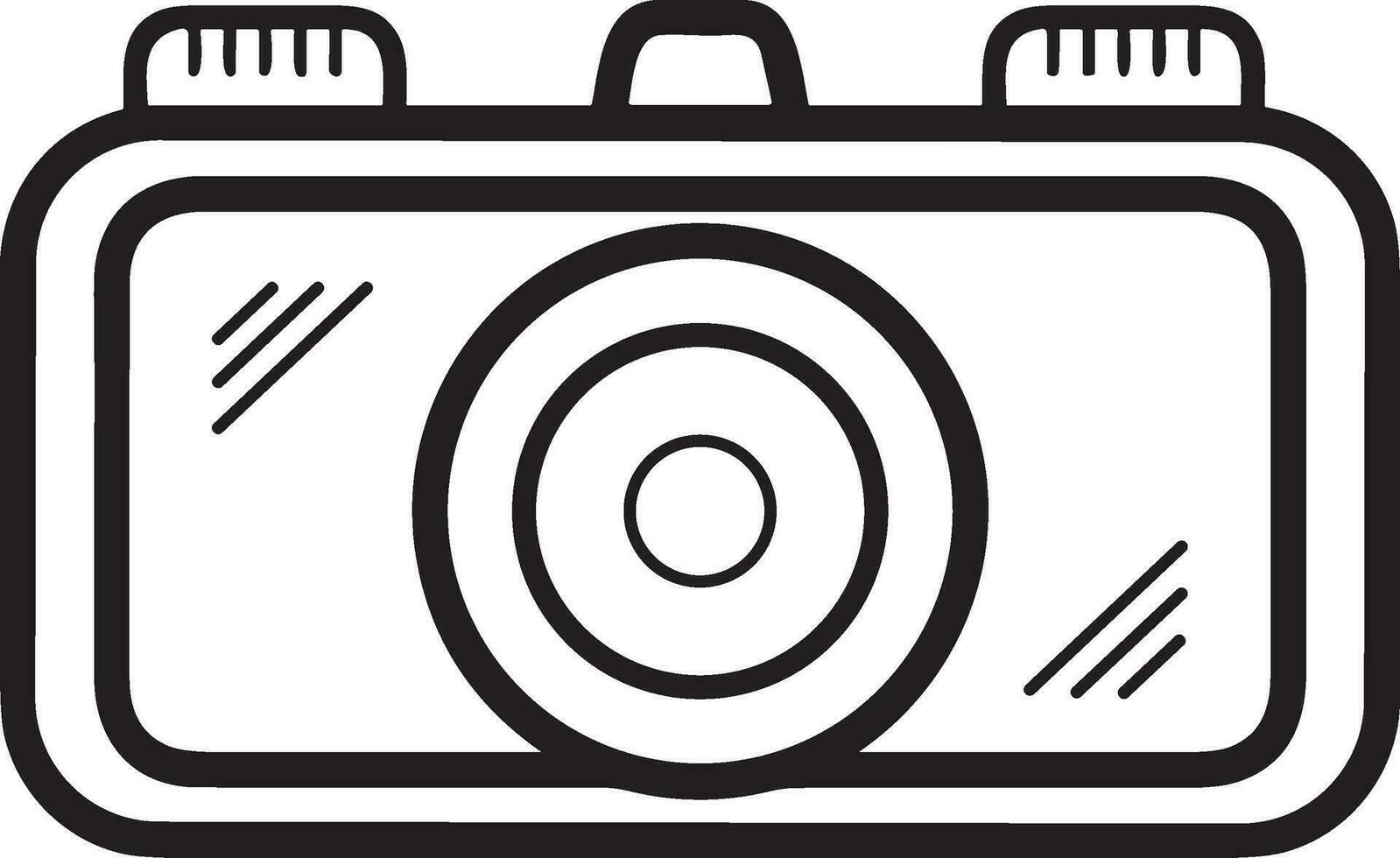 Kamera Fotografie Symbol Symbol Vektor Bild. Illustration von Multimedia fotografisch Linse Grafik Design Bild