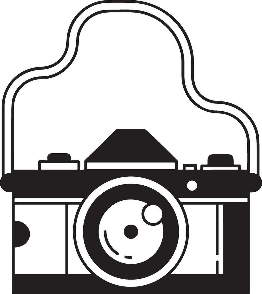 Kamera Fotografie Symbol Symbol Vektor Bild. Illustration von Multimedia fotografisch Linse Grafik Design Bild