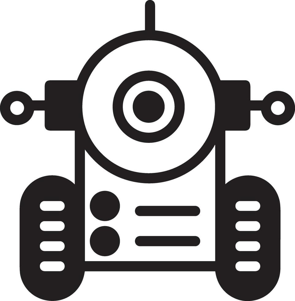 künstlich Intelligenz Symbol Symbol Vektor Bild. Illustration von das Gehirn Roboter Lernen Mensch Clever Algorithmus Design Bild.