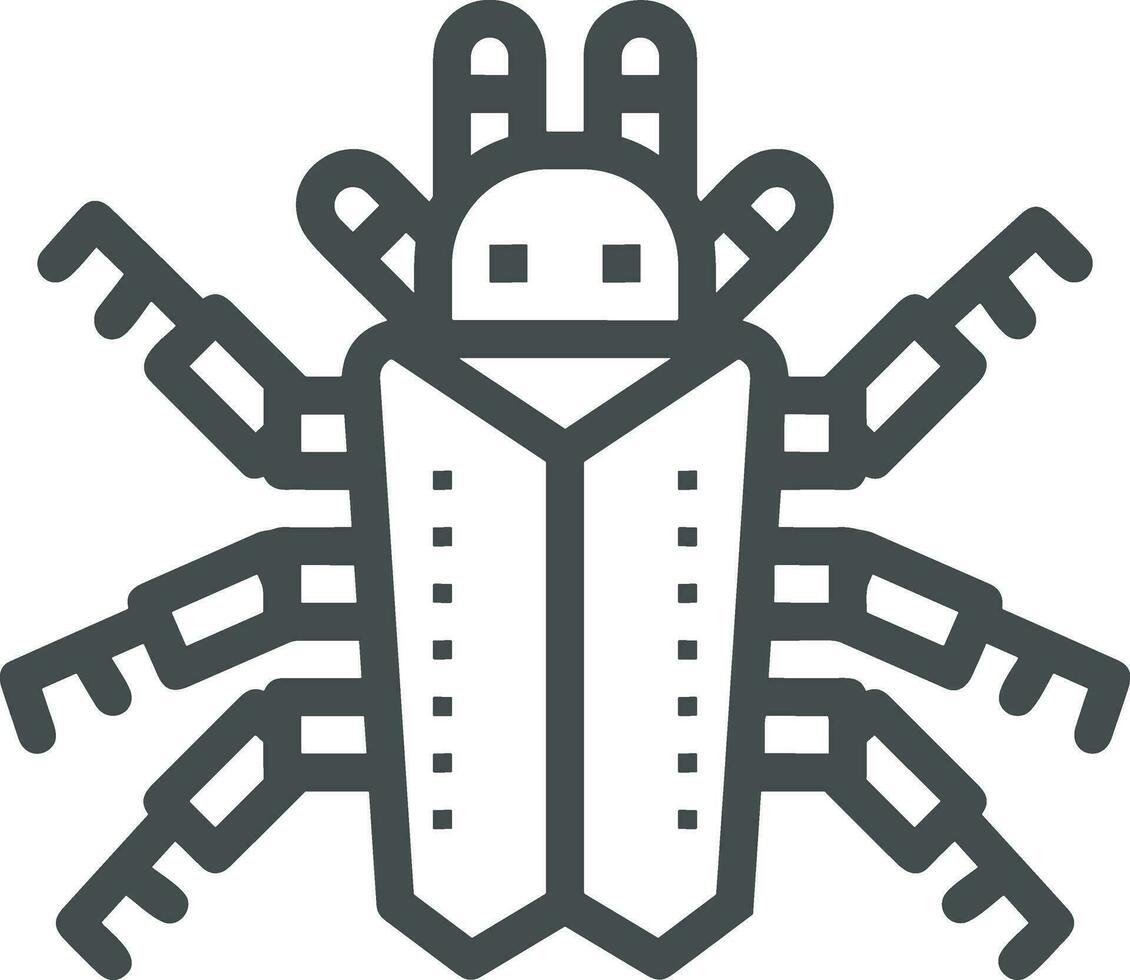 künstlich Intelligenz Symbol Symbol Vektor Bild. Illustration von das Gehirn Roboter Lernen Mensch Clever Algorithmus Design Bild.