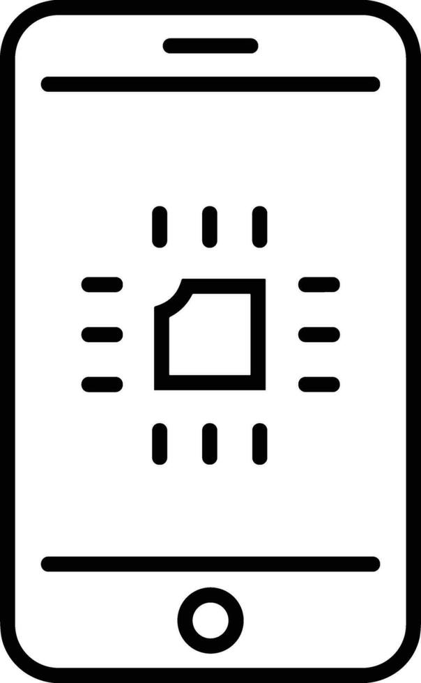 künstlich Intelligenz Symbol Symbol Vektor Bild. Illustration von das Gehirn Roboter Lernen Mensch Clever Algorithmus Design Bild.