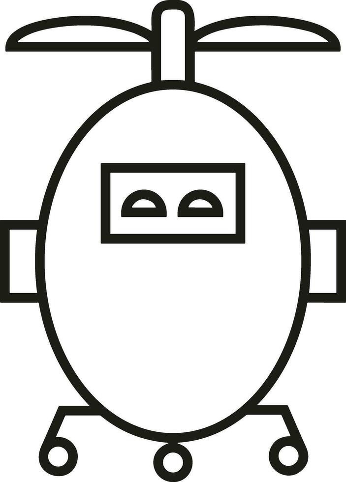 artificiell intelligens ikon symbol vektor bild. illustration av de hjärna robot inlärning mänsklig smart algoritm design bild.