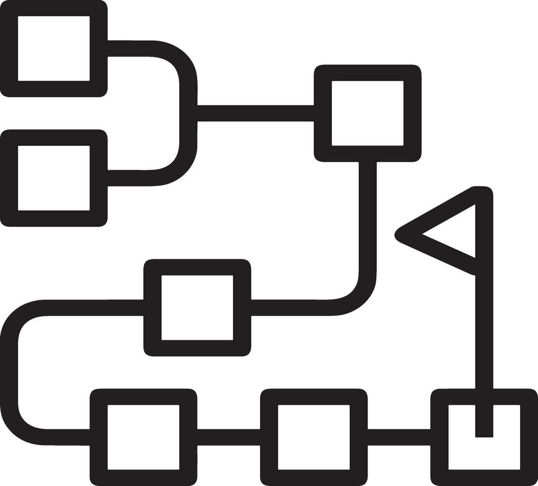 artificiell intelligens ikon symbol vektor bild. illustration av de hjärna robot inlärning mänsklig smart algoritm design bild.