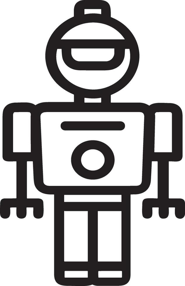 künstlich Intelligenz Symbol Symbol Vektor Bild. Illustration von das Gehirn Roboter Lernen Mensch Clever Algorithmus Design Bild.