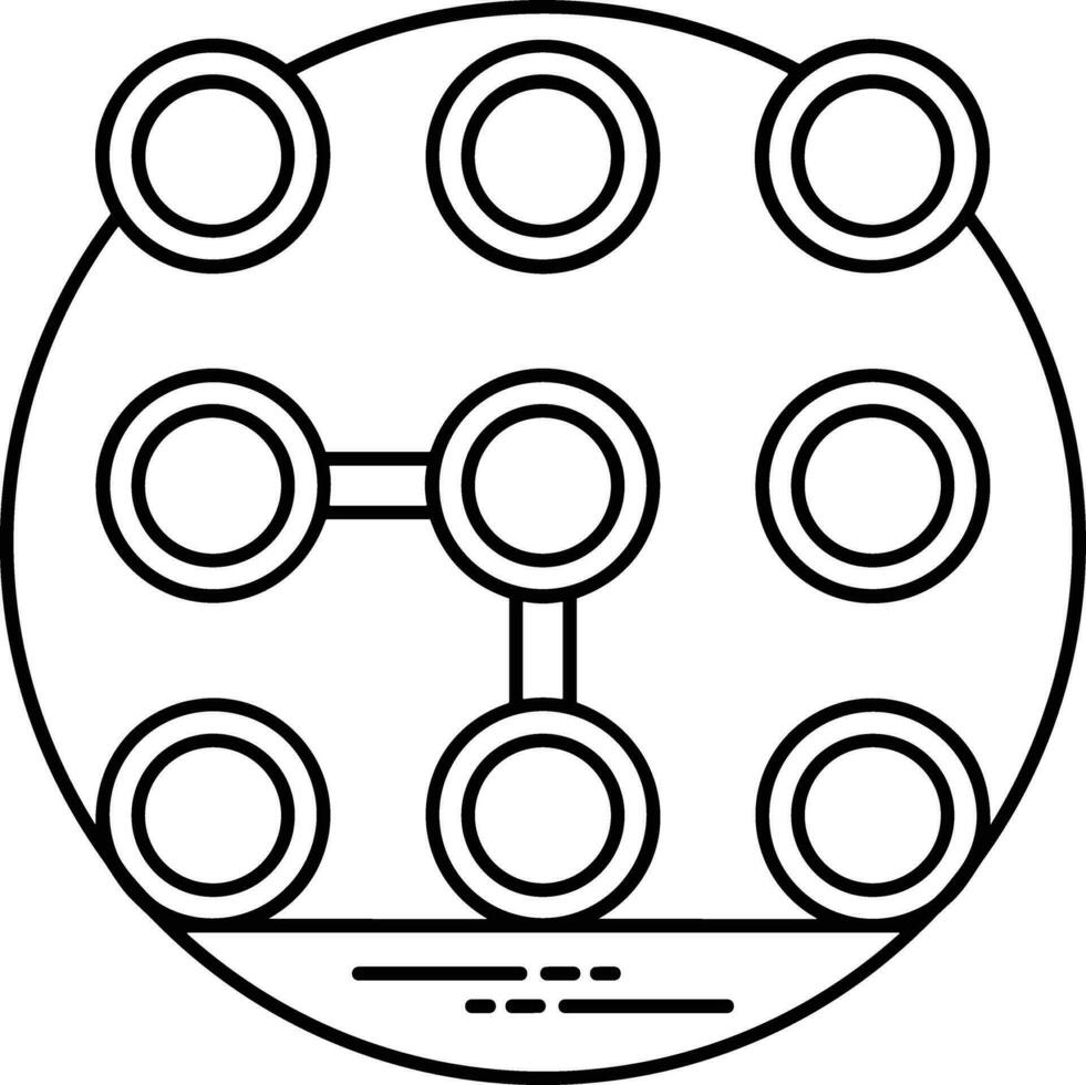 künstlich Intelligenz Symbol Symbol Vektor Bild. Illustration von das Gehirn Roboter Lernen Mensch Clever Algorithmus Design Bild.