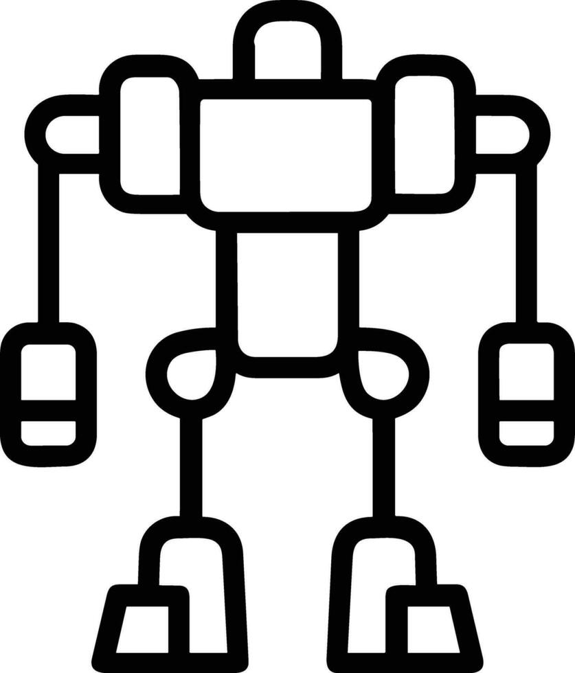 artificiell intelligens ikon symbol vektor bild. illustration av de hjärna robot inlärning mänsklig smart algoritm design bild.