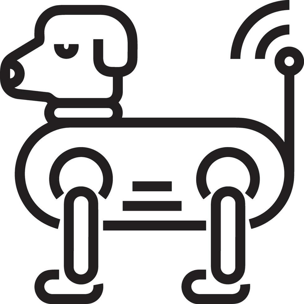 künstlich Intelligenz Symbol Symbol Vektor Bild. Illustration von das Gehirn Roboter Lernen Mensch Clever Algorithmus Design Bild.