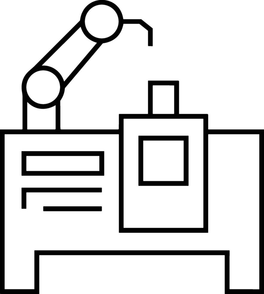 artificiell intelligens ikon symbol vektor bild. illustration av de hjärna robot inlärning mänsklig smart algoritm design bild.