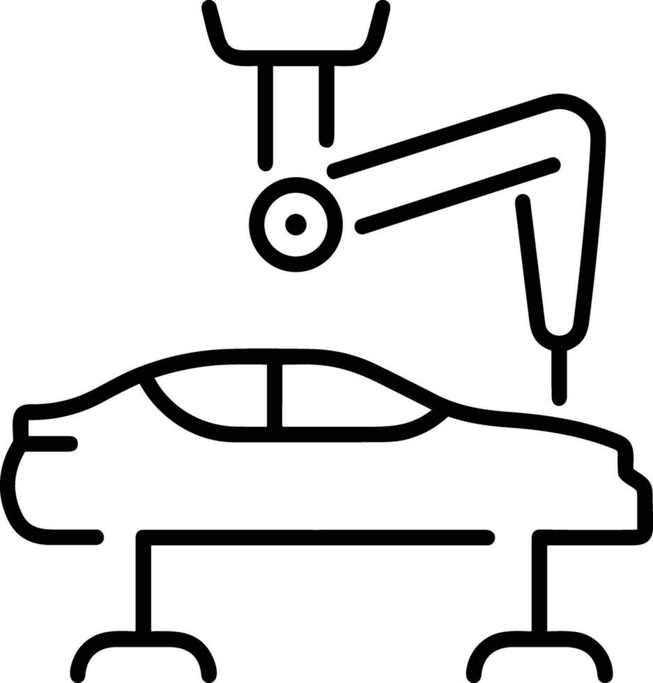 artificiell intelligens ikon symbol vektor bild. illustration av de hjärna robot inlärning mänsklig smart algoritm design bild.