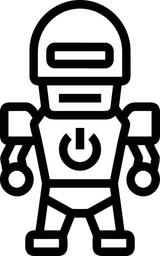 künstlich Intelligenz Symbol Symbol Vektor Bild. Illustration von das Gehirn Roboter Lernen Mensch Clever Algorithmus Design Bild.