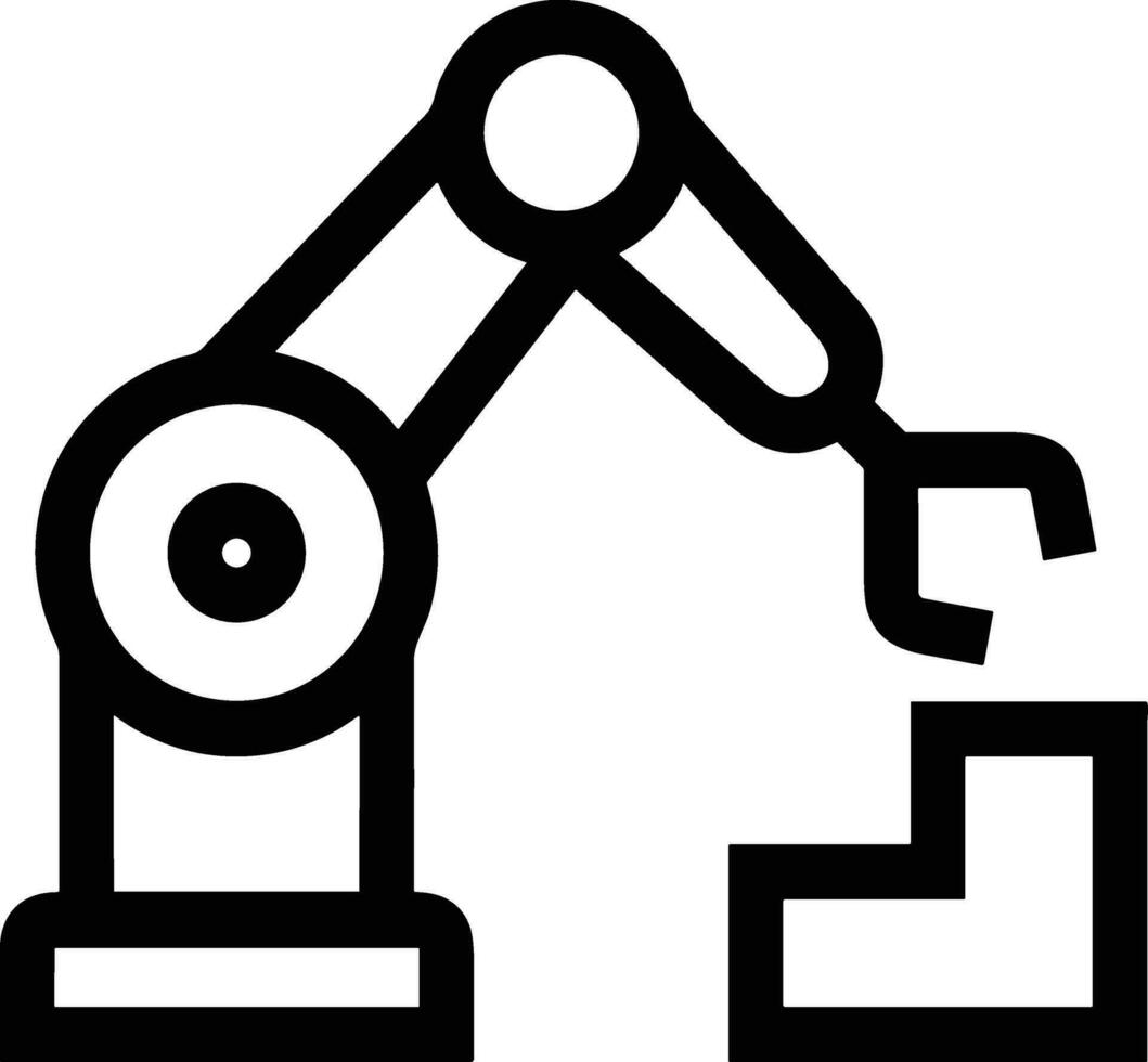 künstlich Intelligenz Symbol Symbol Vektor Bild. Illustration von das Gehirn Roboter Lernen Mensch Clever Algorithmus Design Bild.