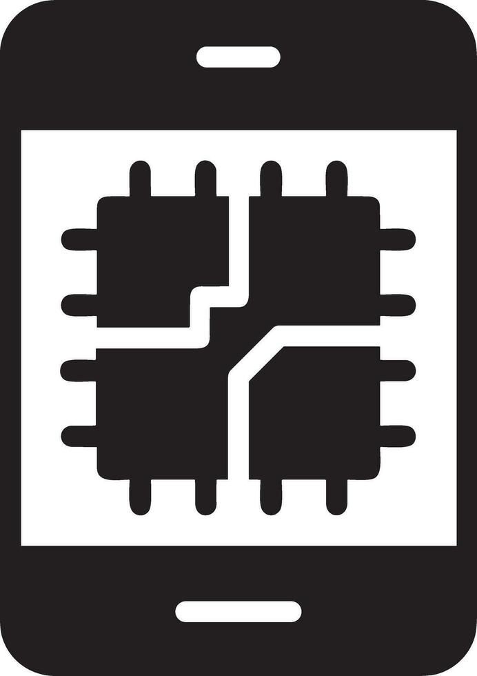 artificiell intelligens ikon symbol vektor bild. illustration av de hjärna robot inlärning mänsklig smart algoritm design bild.