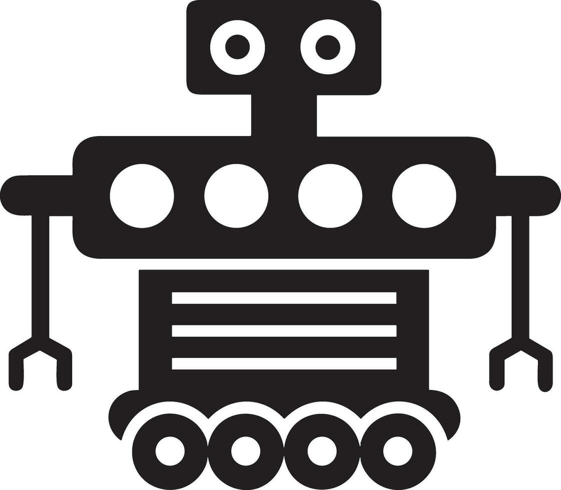 künstlich Intelligenz Symbol Symbol Vektor Bild. Illustration von das Gehirn Roboter Lernen Mensch Clever Algorithmus Design Bild.