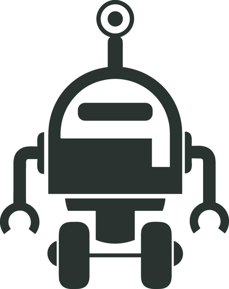 künstlich Intelligenz Symbol Symbol Vektor Bild. Illustration von das Gehirn Roboter Lernen Mensch Clever Algorithmus Design Bild.